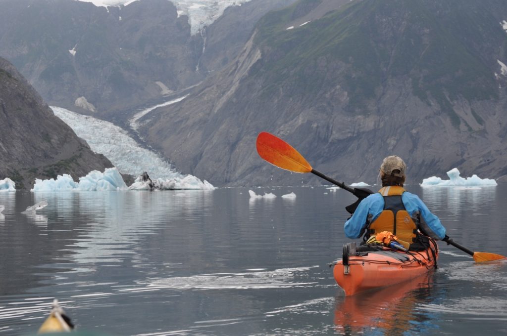 Pederson Lagoon, Sea Kayaking in Aialik Bay, Kenai Fjords National Park, Alaska