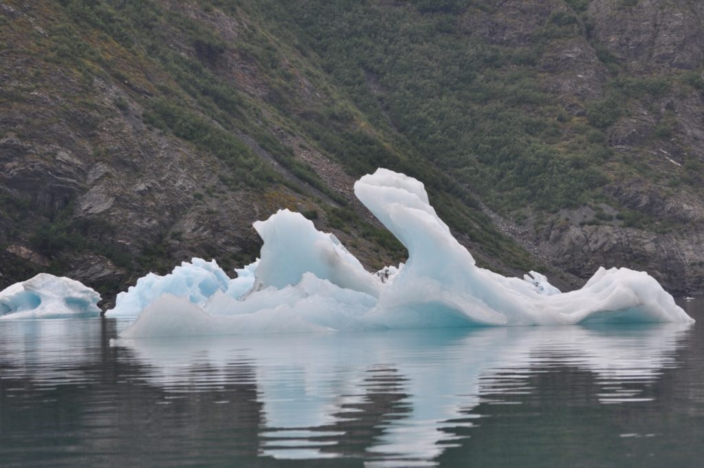 Iceberg, Pederson Lagoon, Sea Kayaking in Aialik Bay, Kenai Fjords National Park, Alaska