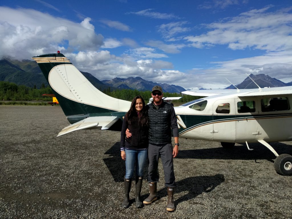 Glacier flightseeing, Wrangel St. Elias National Park, Alaska