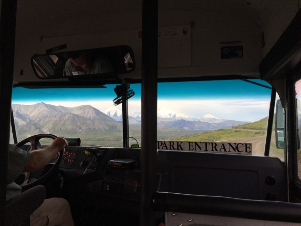 Camper Bus, Denali National Park, Alaska