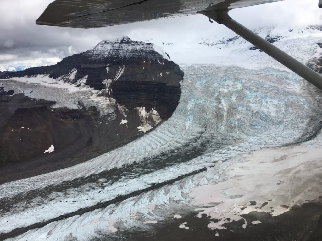 Glacier flightseeing, Wrangel St. Elias National Park, Alaska
