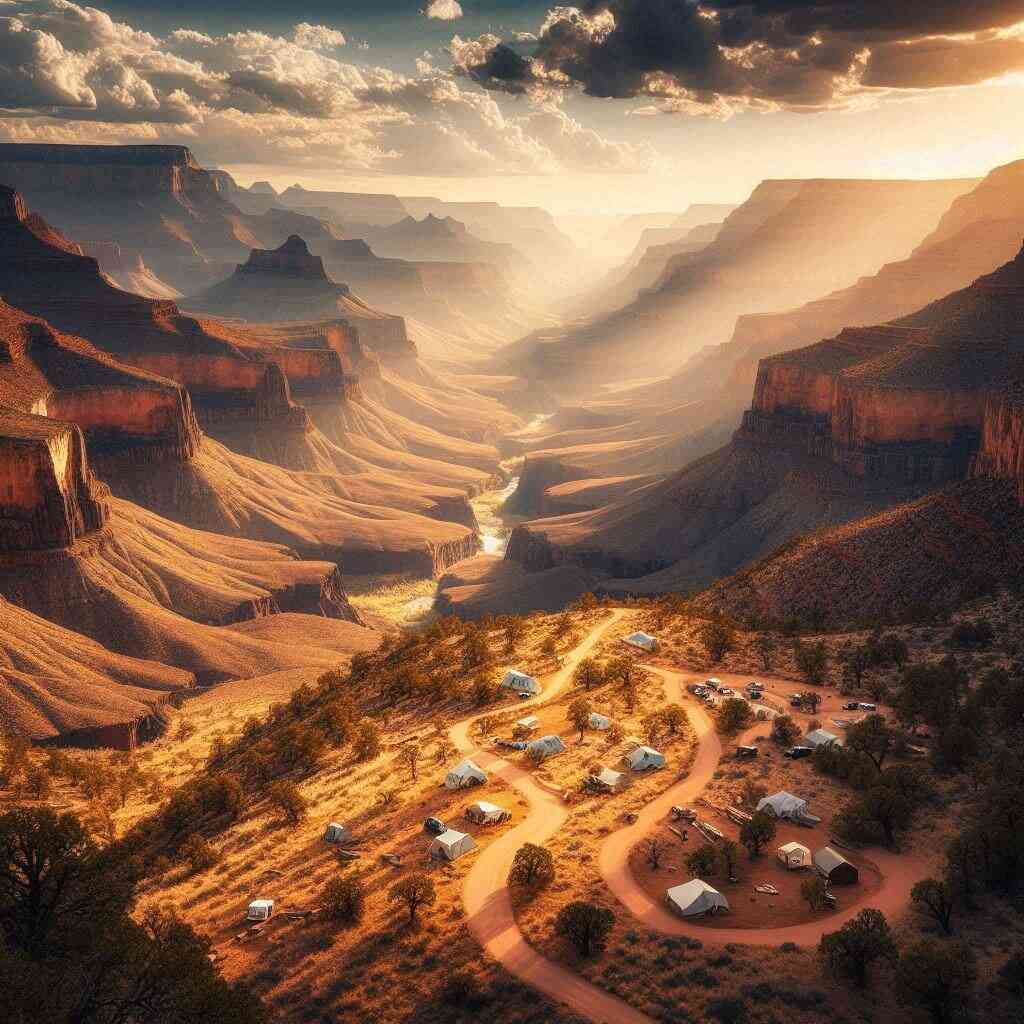 A Rest at Indian Garden