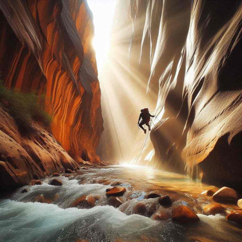 Canyoneering Adventures in Water Canyon, Utah