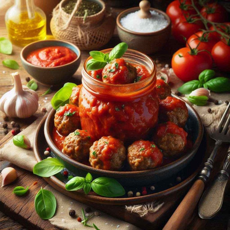 The Pursuit Of Delish Meatballs And Homemade Tomato Sauce