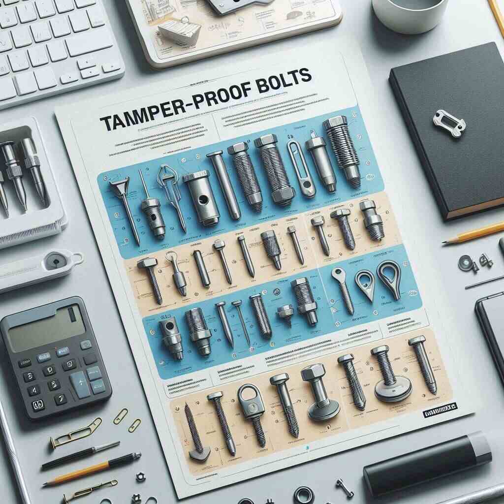 Common Applications of Tamper-Proof Bolts