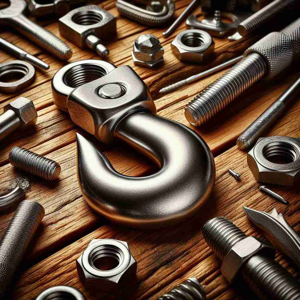 Hook with Bolt and Nut