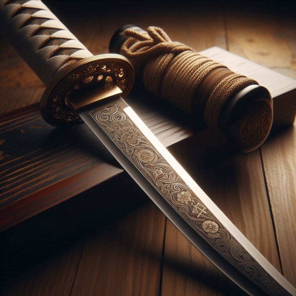 Blade Sheathed in a Saya NYT