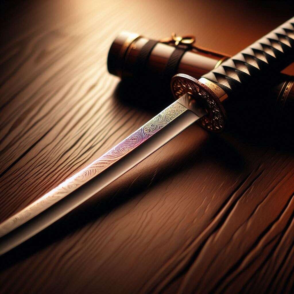 Blade Sheathed in a Saya in Crossword Contexts