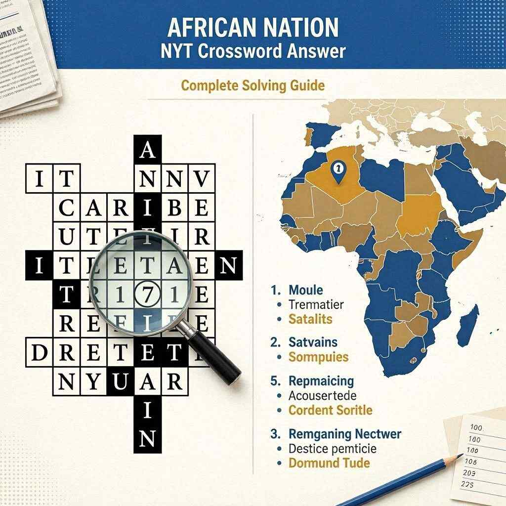 African Nation NYT Crossword