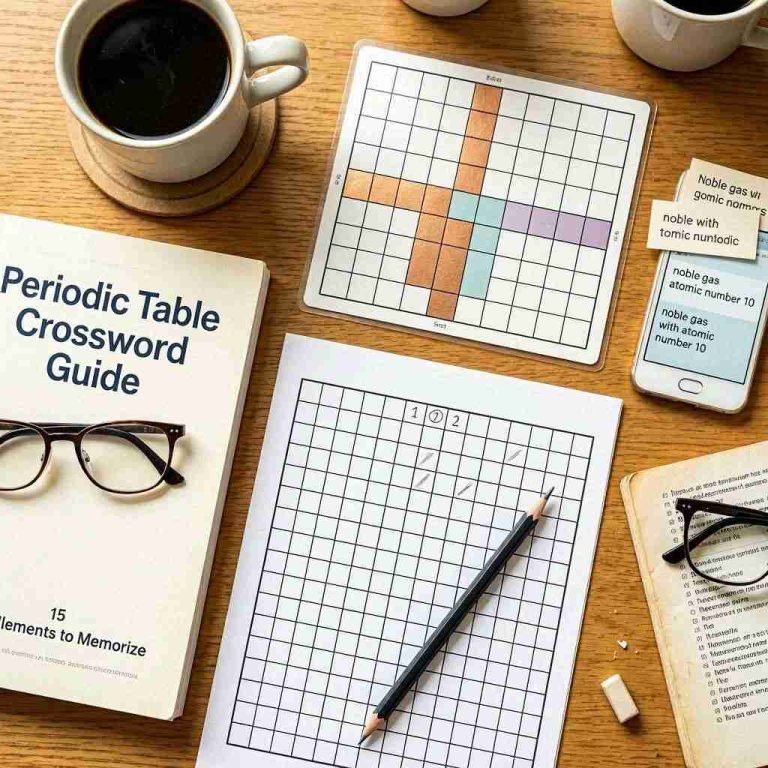 Periodic Table Element NYT Crossword Clue