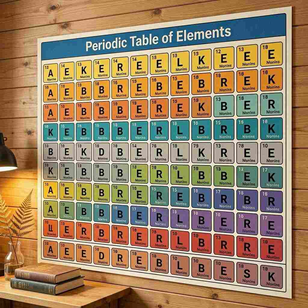 The Master Reference Table Every Common Periodic Table Element in NYT Crossword History