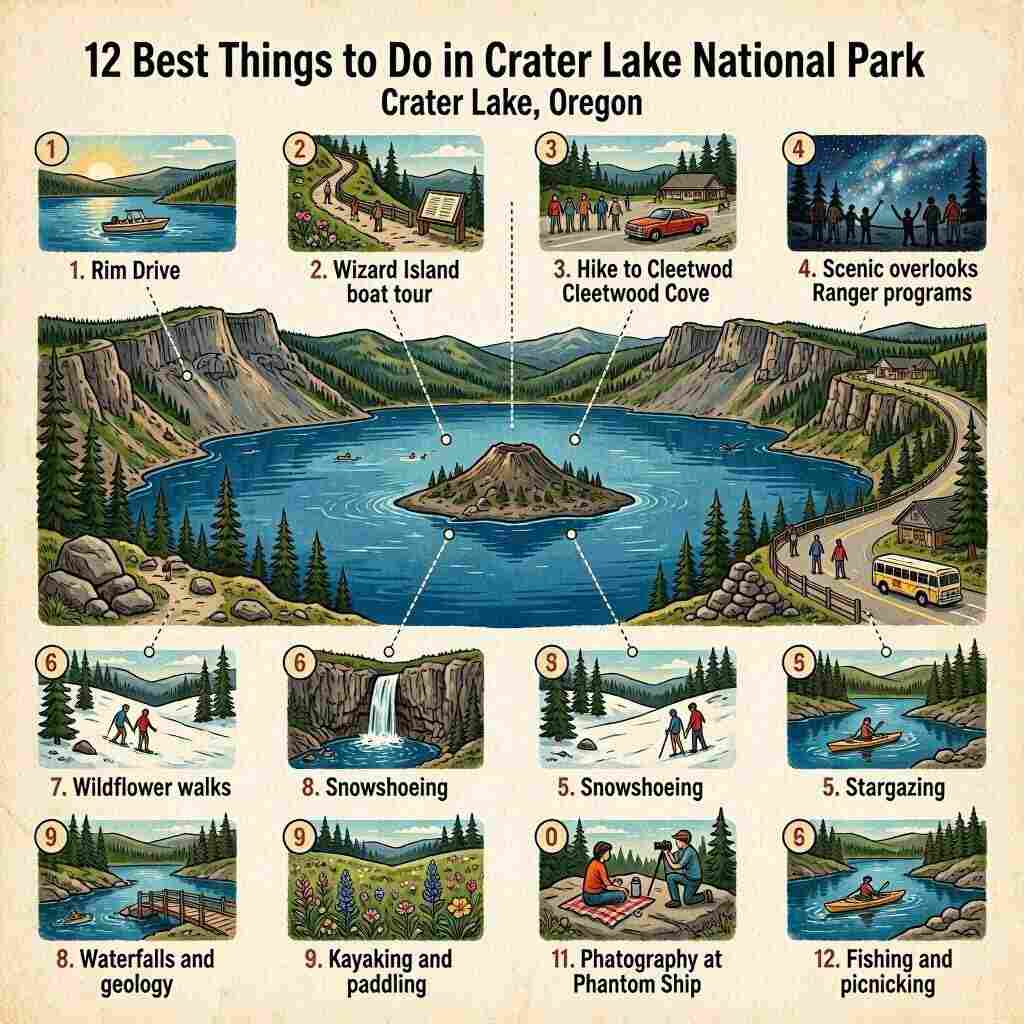 12 Best Things to Do in Crater Lake National Park