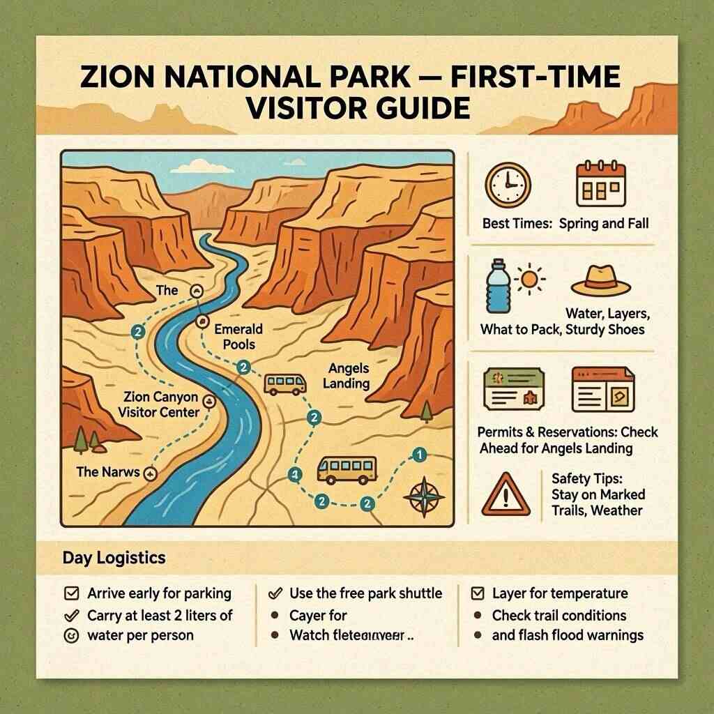 Zion National Park Tips First Time