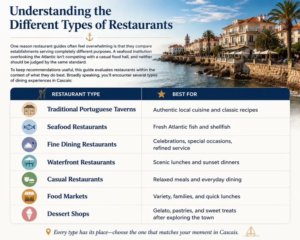 How We Chose the Best Restaurants in Cascais