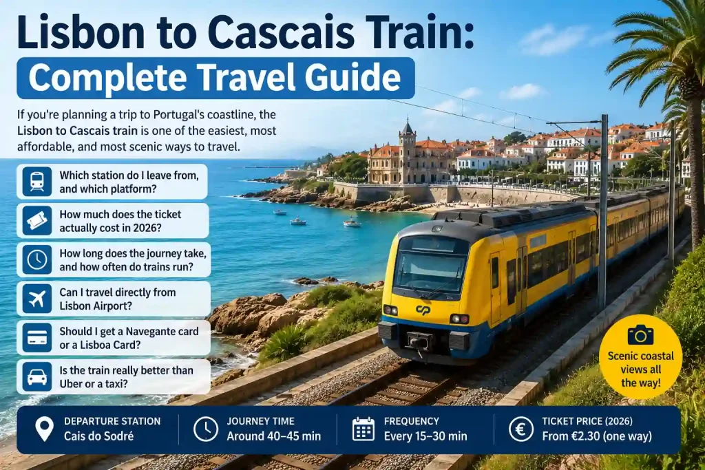 Lisbon to Cascais Train Complete Travel Guide