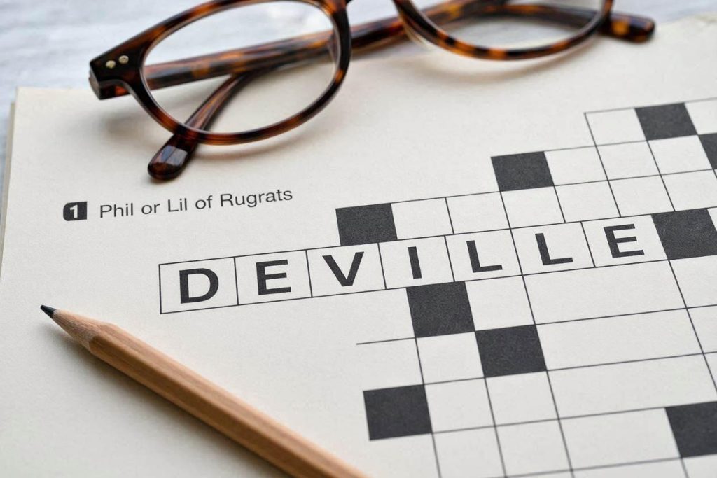Phil or Lil of Rugrats Crossword Clue Answer