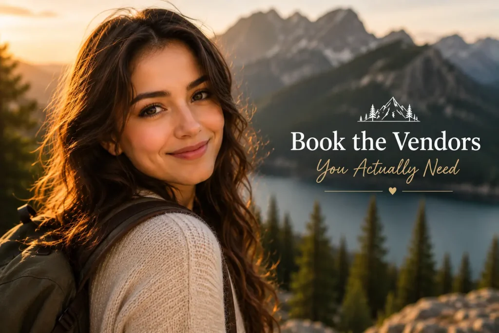 Book the Vendors You Actually Need