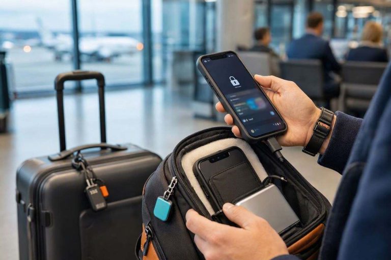 How Can You Protect a Mobile Device While Traveling