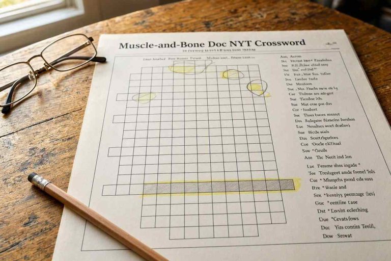 Muscle-and-Bone Doc NYT Crossword Clue Answer