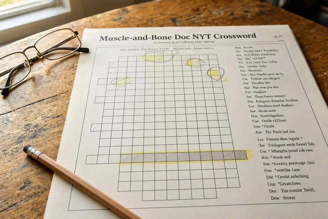 Muscle-and-Bone Doc NYT Crossword Clue Answer