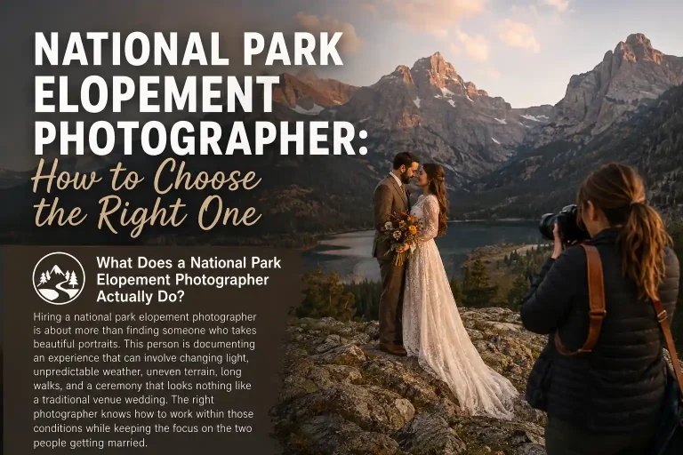 National Park Elopement Photographer How To Choose The Right One