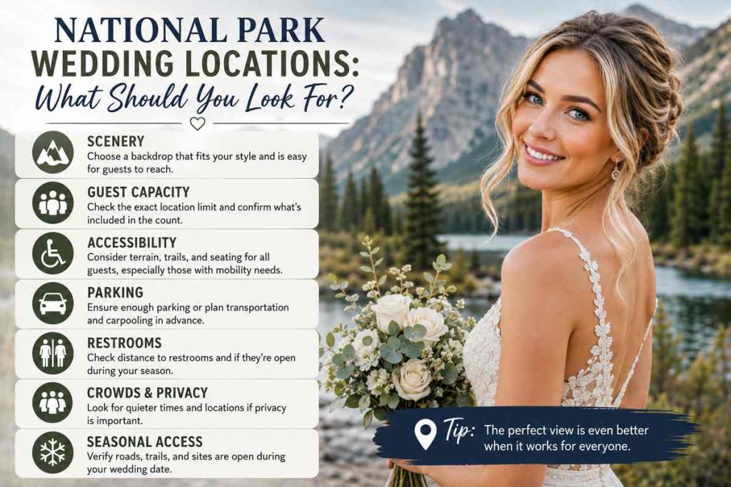 National Park Wedding Locations What Should You Look For