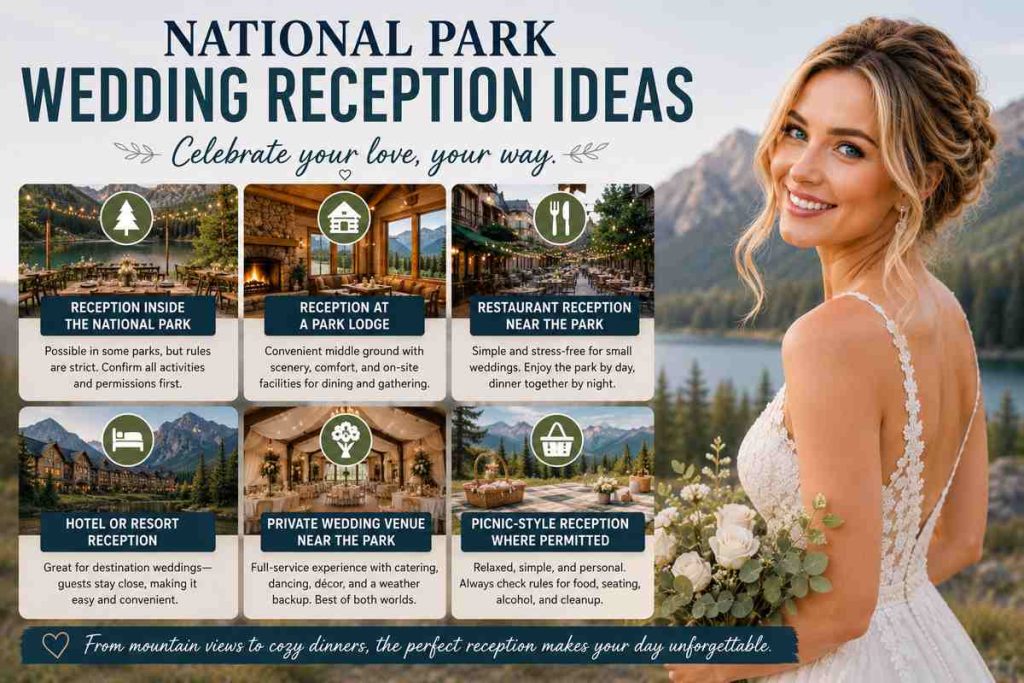 National Park Wedding Reception Ideas