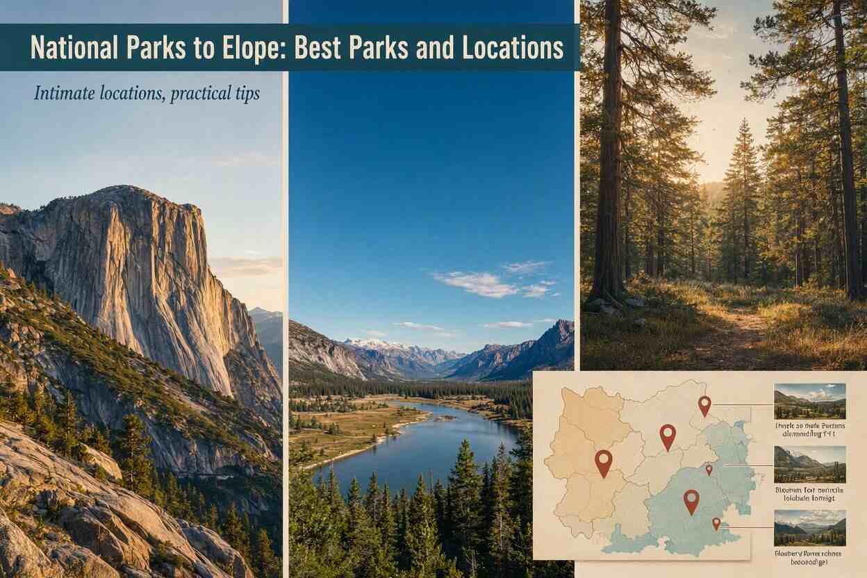 National Parks to Elope Best Parks and Locations