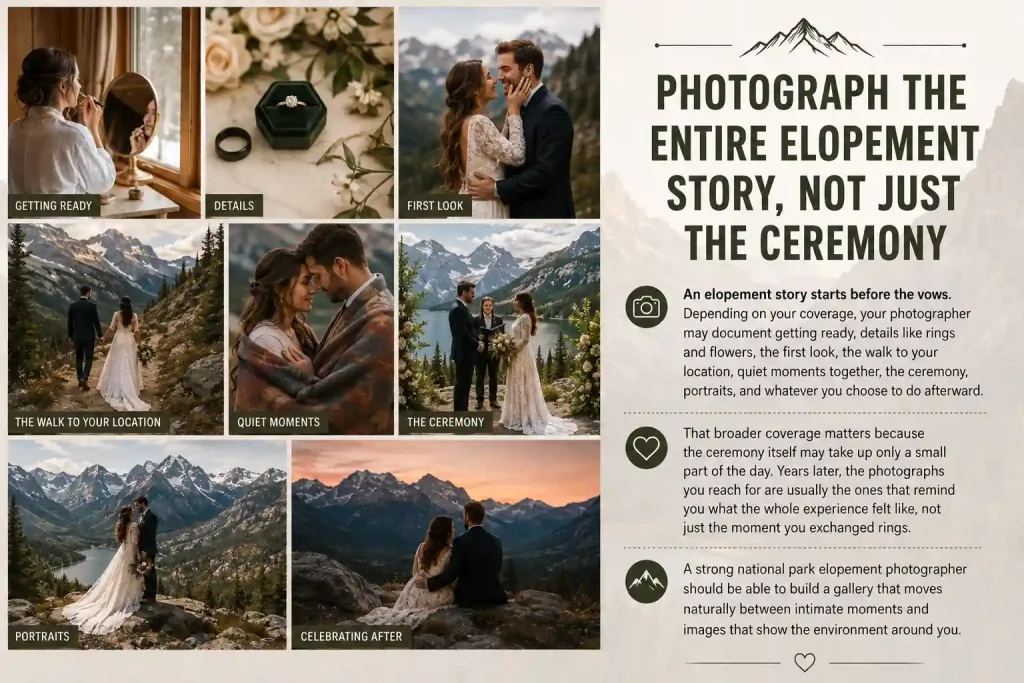 Photograph the Entire Elopement Story, Not Just the Ceremony