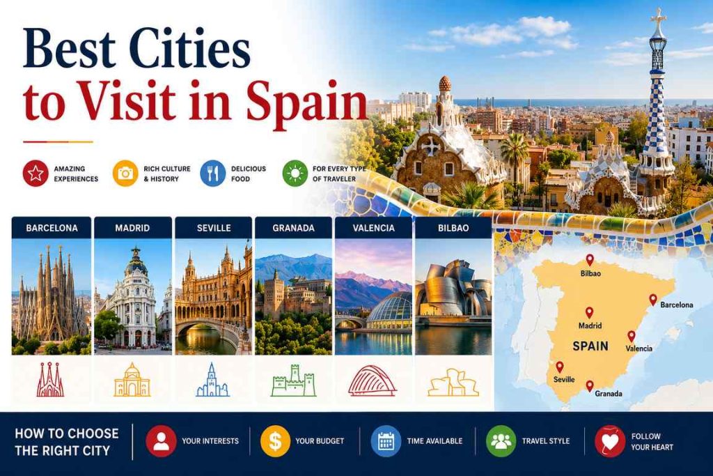 The Best Cities to Visit in Spain