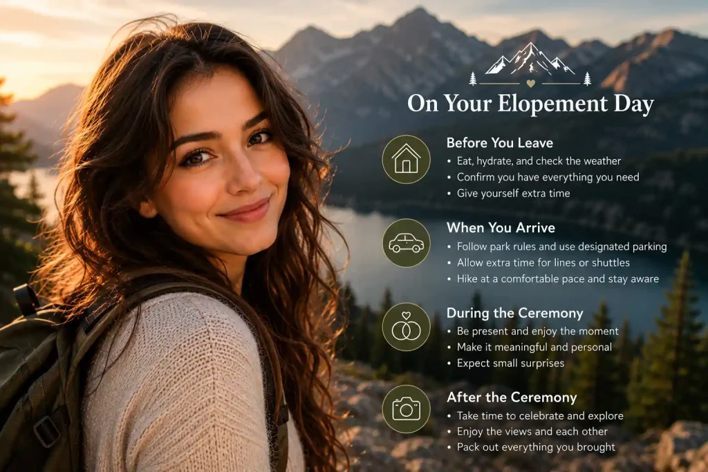 What to Do on the Day of Your Elopement