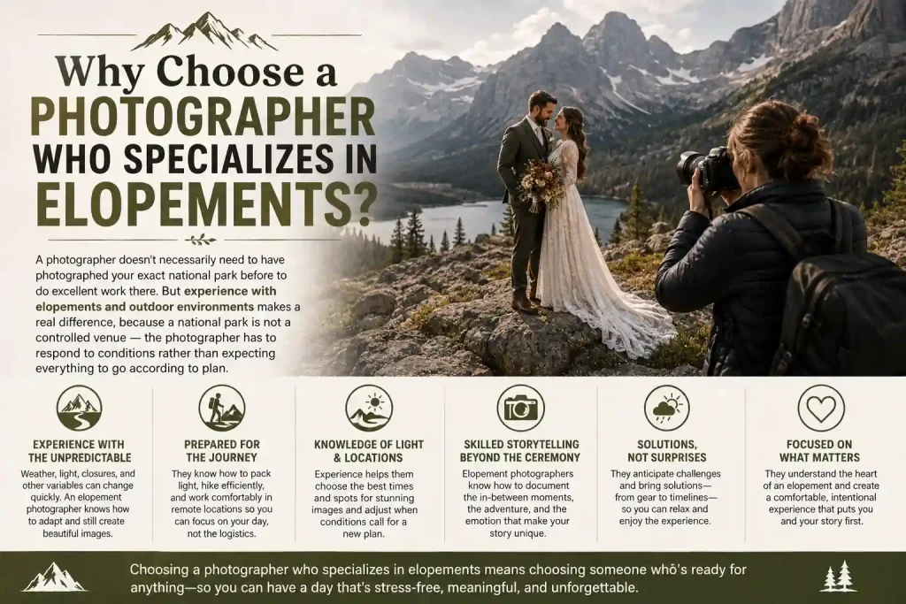 Why Choose a Photographer Who Specializes in Elopements